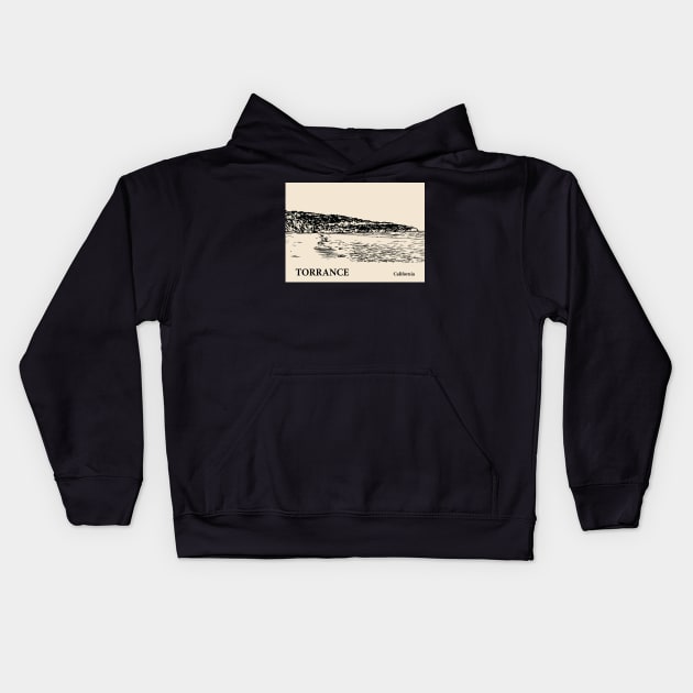 Torrance - California Kids Hoodie by Lakeric